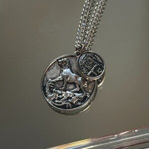 Lion Pendant Necklace